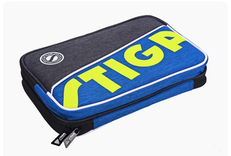 STIGA Table Tennis Rackets Bag New Double Layer Square Round for Training Professional Balde Bat Paddle STIGA Racket Ping Pong C