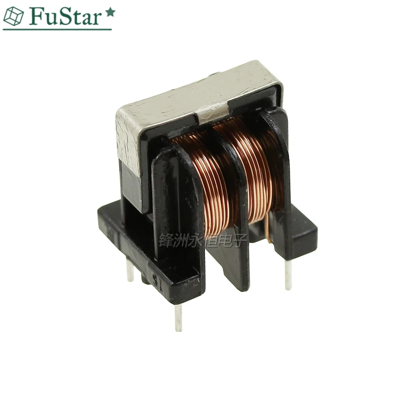 5 Pçs/lote UU10.5 UF10.5 10mH 10MH Pitch 10*13mm Common Mode Choke Inductor para a indutância do filtro Fio de cobre Indutores comuns Quente