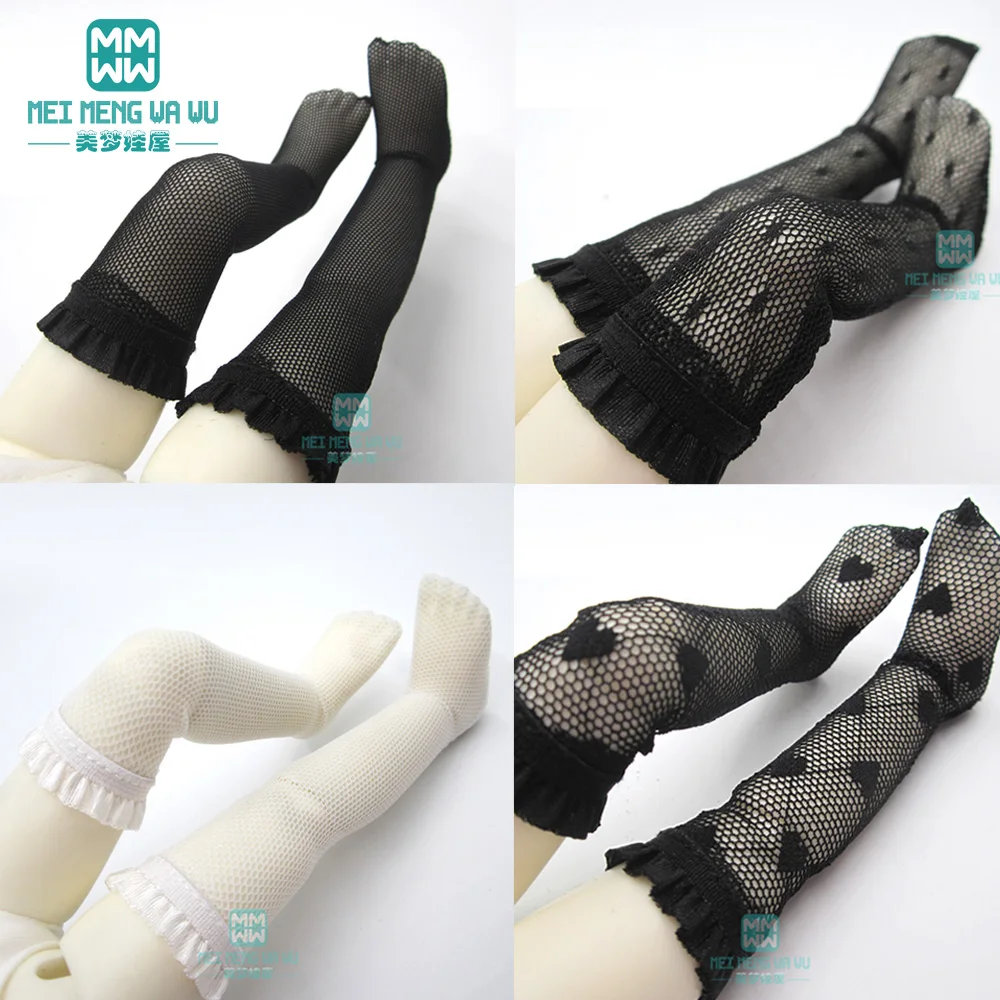 

Аксессуары для шарнирных кукол 1/3 1/4 1/6 BJD SD DD модные кружевные чулки, сетчатые носки