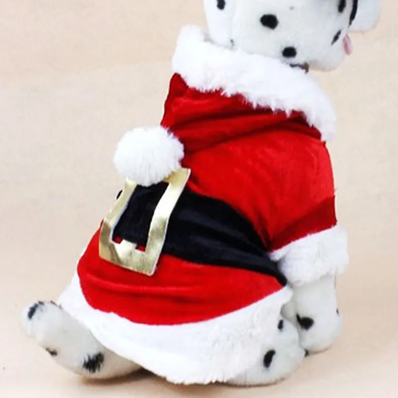 Christmas Dog Clothes for Dogs Chihuahua Winter Dog Clothing Costume Pet Clothes Warm Pet Cat Hoodie Coat Clothing