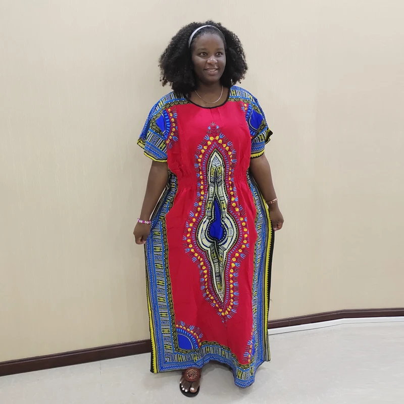 100% algodão veste feminina de painel ikiage vestido africano estampa tradicional roupas africanas