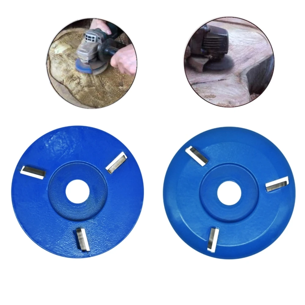 Power Wood Carving Cutter tool Angle Grinder Attachment Detachable/Round/Flat teeth For 16mm Aperture Angle Grinder