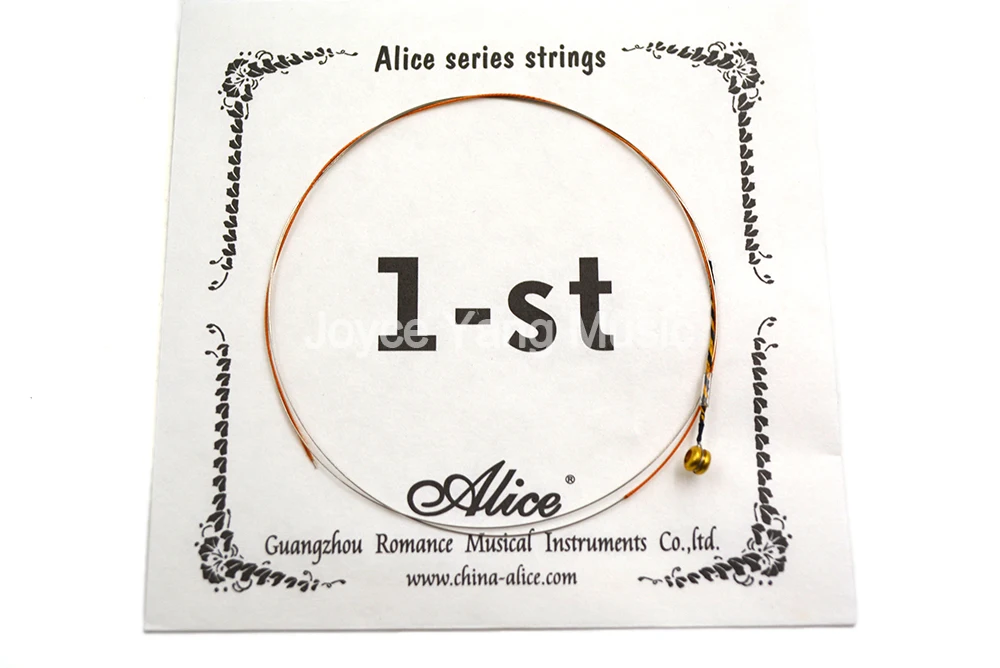 Alice A747 Professionale Violino Strings Nickel-Plated Alto tenore di Carbonio Acciaio Nylon Nucleo Silver & Aluminum Alloy Wound prima al quarto stringhe