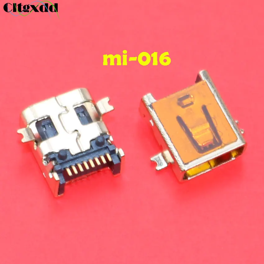 cltgxdd 1~100pcs Mini USB jack 8 Pin SMT SMD PCB female Socket Connector , 8pin Mini USB Charging data cable interface - Image 5