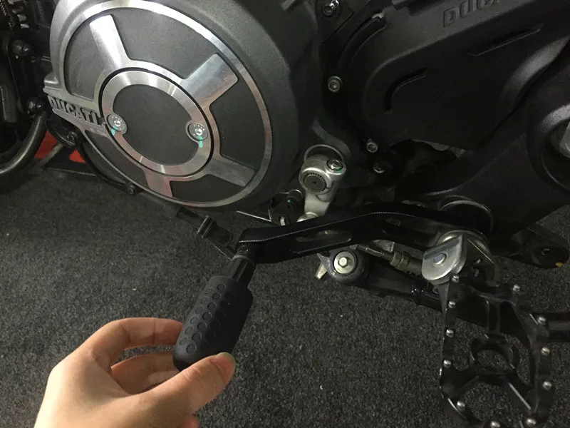 Gear Pedal Silica Gel Pad for Foot-Operated Shift Lever For DUCATI Diavel Xdiavel Scrambler Streetfighter