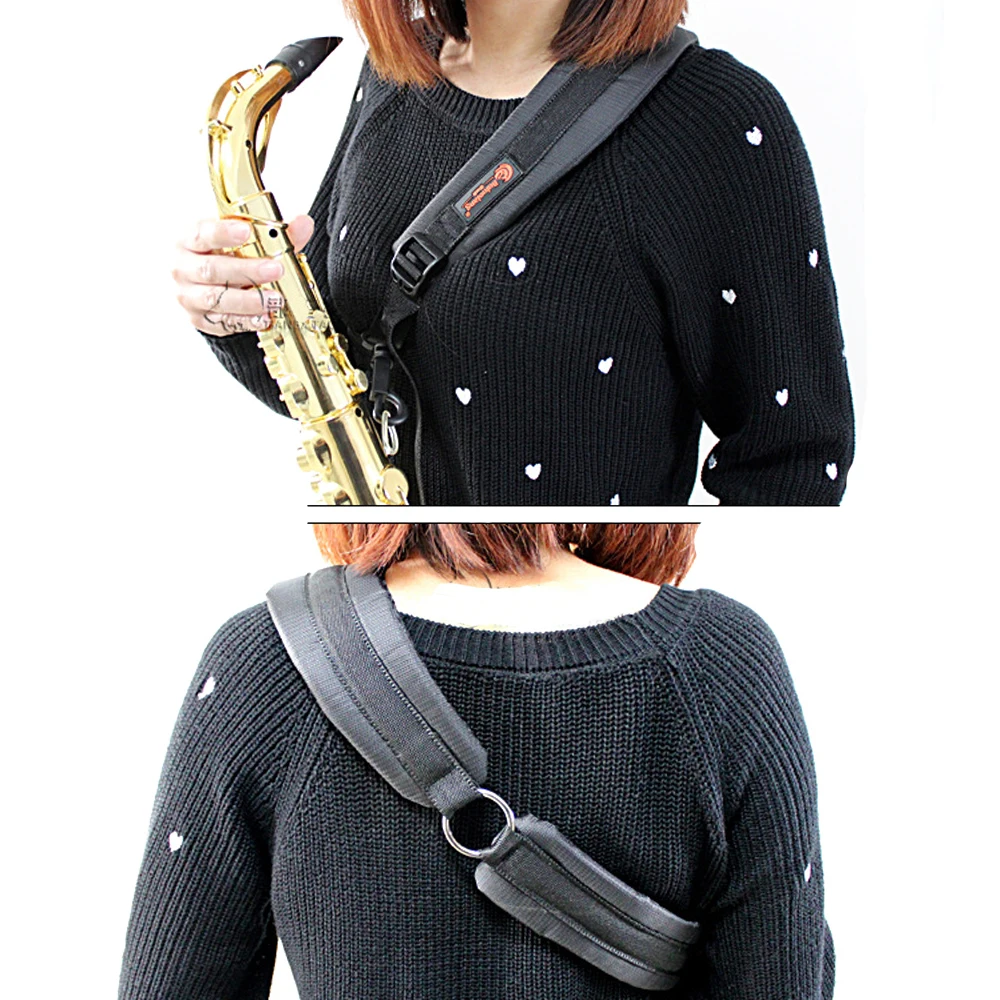 MoonEmbassy Alto Saxophone Strap Tenor Sax Straps Soprano Saxophone Belt Shoulder Accessories