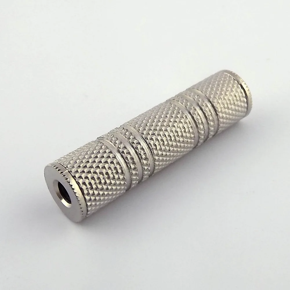 

1pc 3.5mm 1/8" Female to 3.5mm Female Jack Audio Headphone Stereo TRS Coupler Adapter Converter Connector