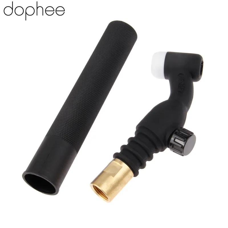 

dophee WP26V SR-26V Valve Tig Torch Body Welding Torch Head 200AMP Air-Cooled Torch Flexible Welding & Soldering Supplies 1PC