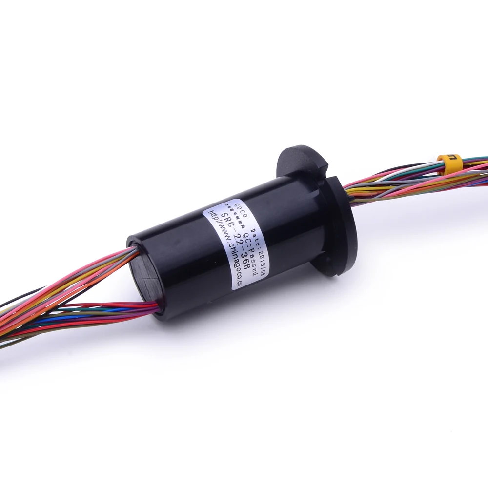 36 circuit 2A micro slip ring,slipring for Military radar and high precision equipment platform