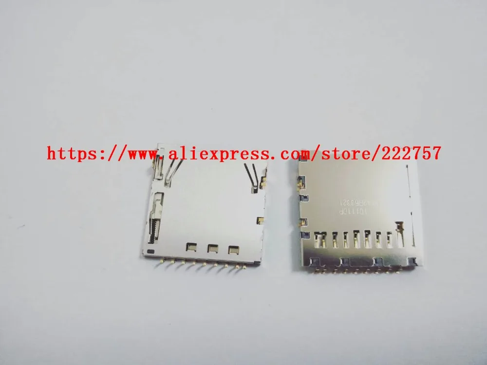 새로운 sd 메모리 카드 슬롯 홀더 nikon d7100 d7200 용 pentax K-X kx kr k5 k5iis k30 k7 디지털 카메라 수리 부품