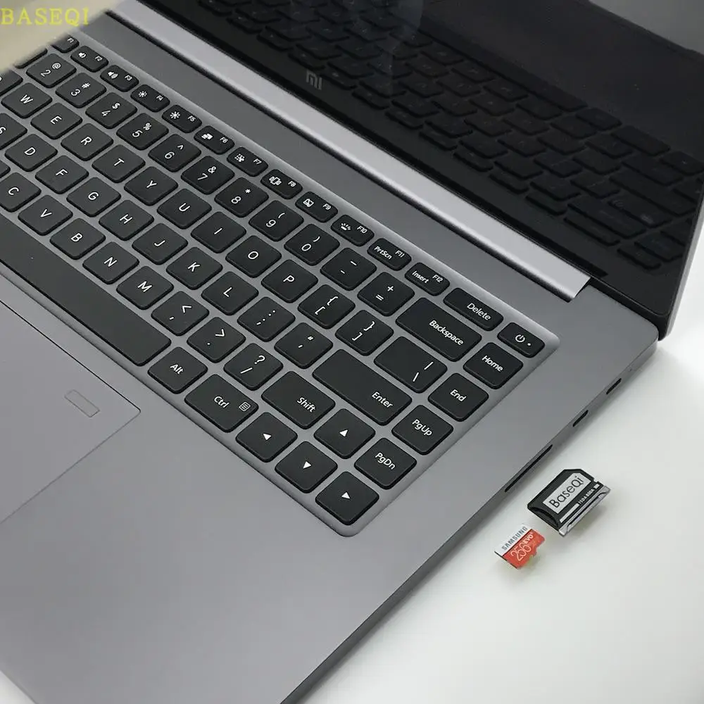 

For XiaoMi Mi Pro 15.6inch MX150/MX250/ Mi pro15.6 GTX BaseQi Aluminum Memory Card Reader/Adapter Increase Storage