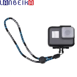 LANBEIKA Adjustable Wrist Strap String Hand Lanyard Rope Cord for GoPro Hero 12 11 10 9 SJCAM SJ4000 Tripod Monopod Accessories