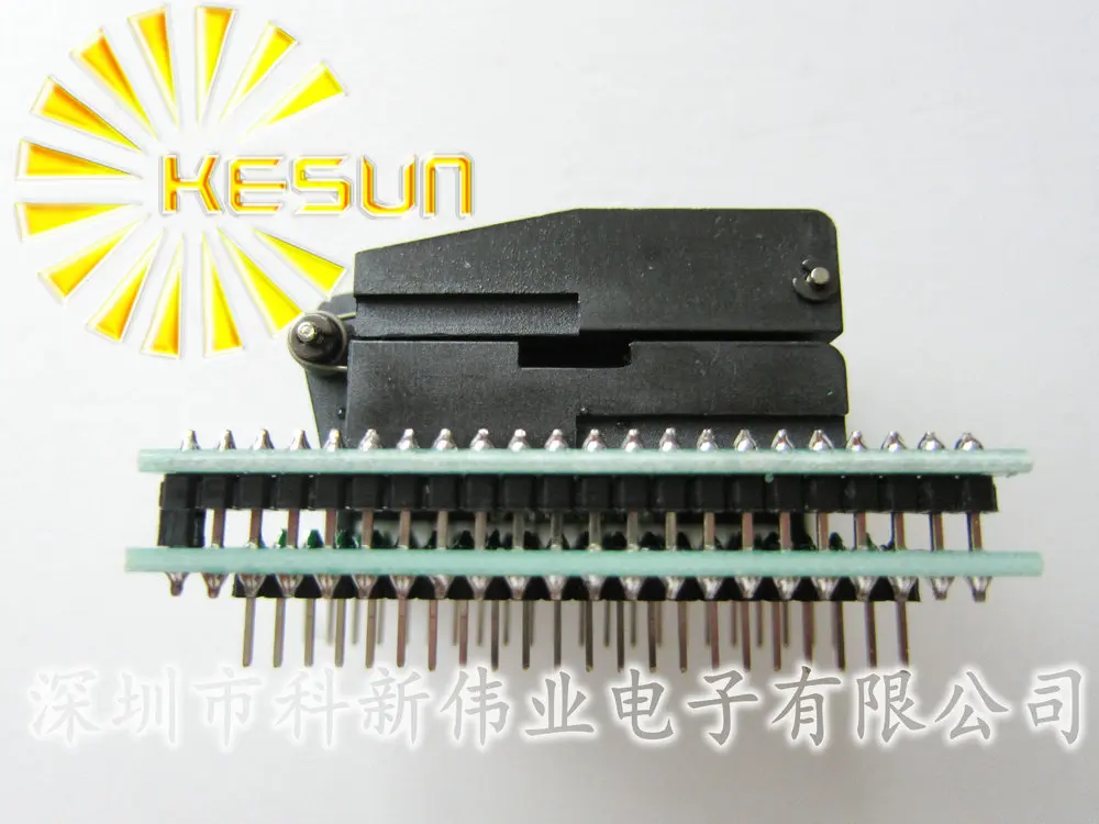 CHIP PROGRAMMER TQFP44 QFP44/ PQFP44 TO DIP40/DIP44  TQFP32 QFP32 / LQFP32 TO DIP28 Adapter Socket