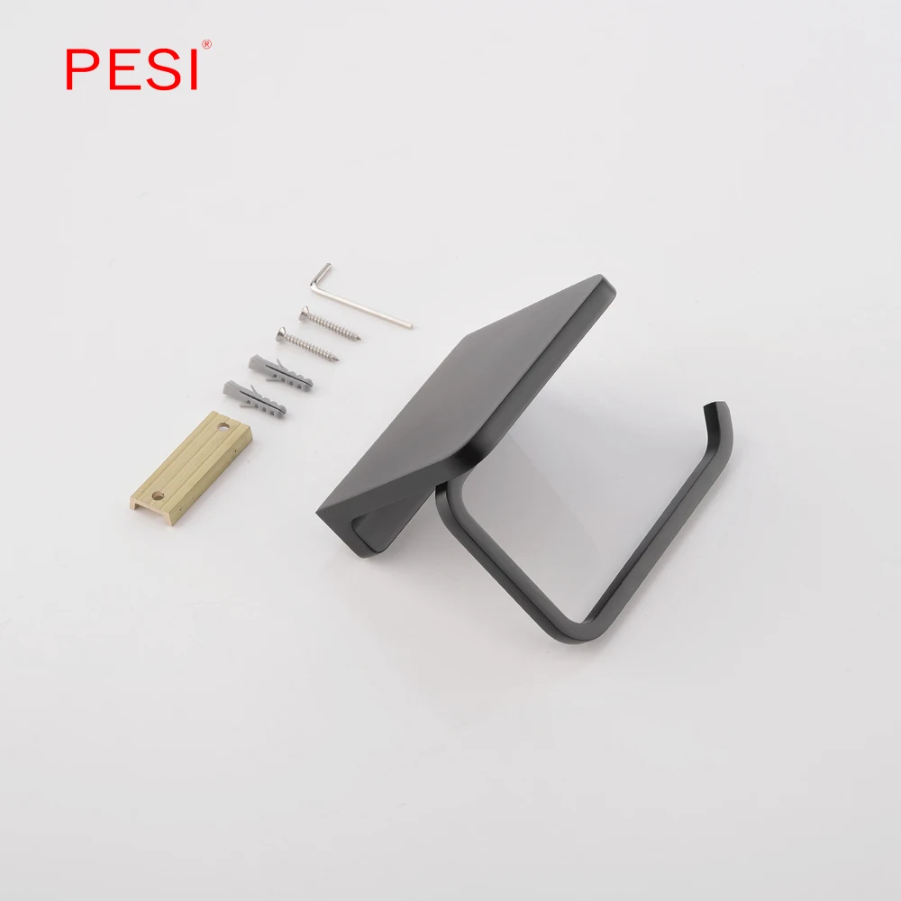 Toilet Paper Holder Tissue Roll Hanger with Mobile Phone Shelf Bathroom Hardware Accessories Wall Mounted Chrome or Gold