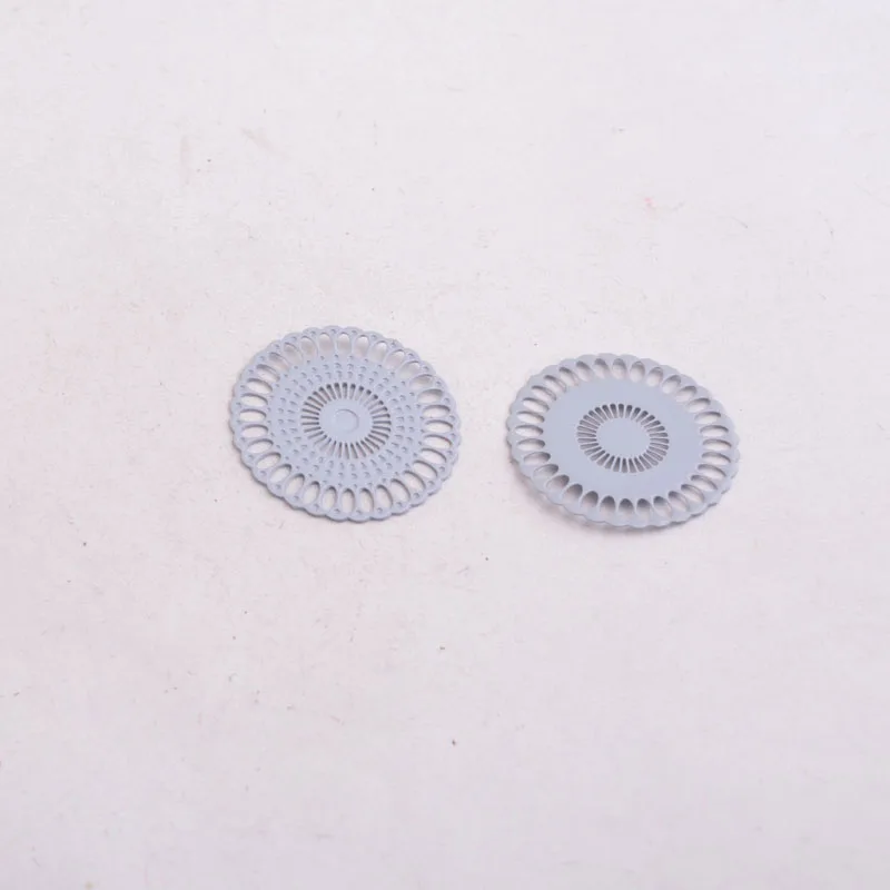 50 Stück AB3628 25mm Runde Filigran-Verbindungsstücke Bunte Verbindungsstücke für DIY-Schmuckherstellung – Detail 4
