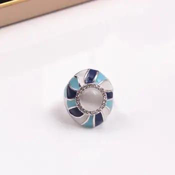 Ajojewel 大蛋白石女士戒指,藍色琺瑯雞尾酒戒指,鑲嵌大寶石 10 最佳銷售 藍色蛋白石 - №7