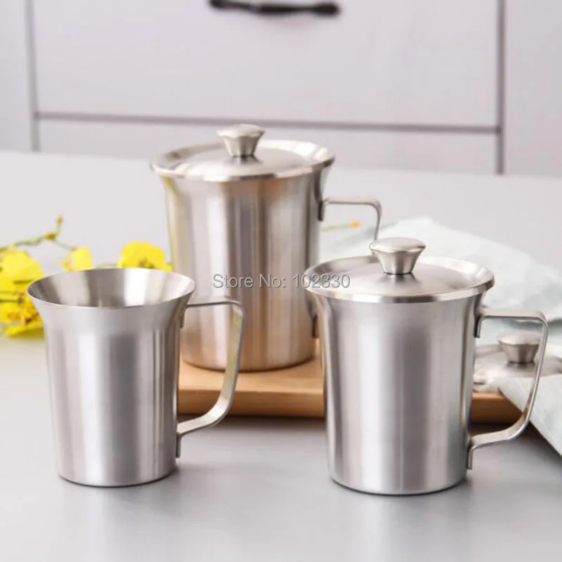 450ml 550ml Stainless Steel Mugs Beer Modern Cocktail Wine Milk Coffee Cup Mug Bar Home Party Drinkware QW8097