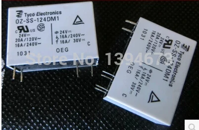 

HOT NEW OZ-SS-124DM1 OZ SS 124DM1 OZ-SS SS-124DM1 16A240VAC relay DIP6