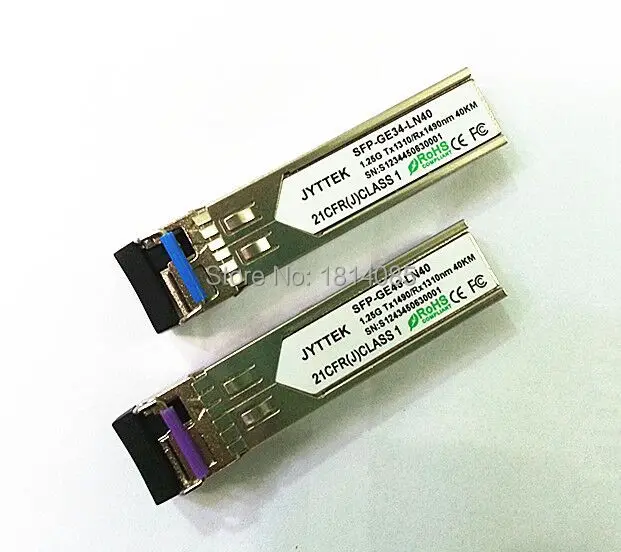 Hot Sale 2pieces/lot1.25G SFP Module SFP Fiber Optical Module SM Simplex Fiber 1310/1490nm 20 km LC connector