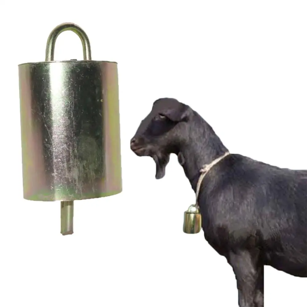 Cattle Cow Sheep Horse Grazing Copper Bell X/XL Large Thickened Brass Bell Farm Animal Husbandry Livestock Carriers Supplies 1Pc