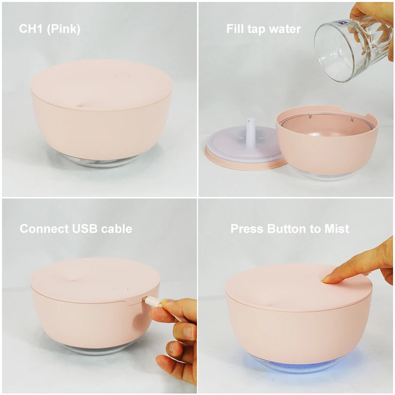 Umidificatore d'aria 500ml umidificatore Aroma CH1