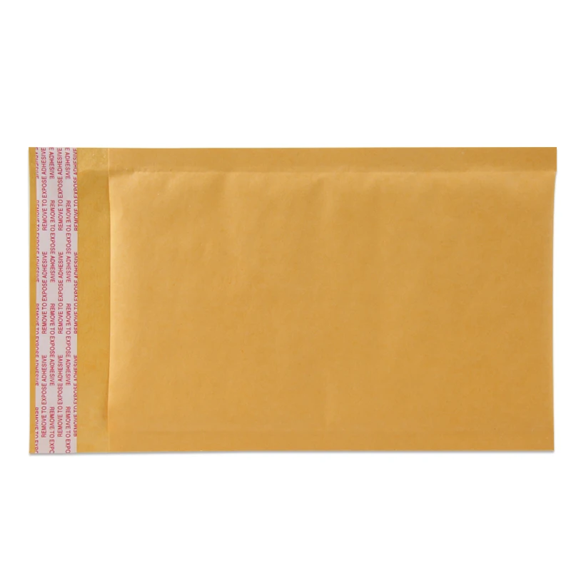 14*20cm(5.5*7.87inch) 10Pcs Yellow Kraft Bubble Envelope Poly Mailer Padded Envelopes Mailing Bags Bulle Gift Bag