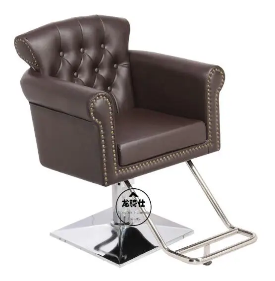 Kursi Rambut Tarik Antik Baru Kursi Rambut Potongan Mewah Kursi Rambut Kelas Atas Kursi Rambut Gaya Eropa.