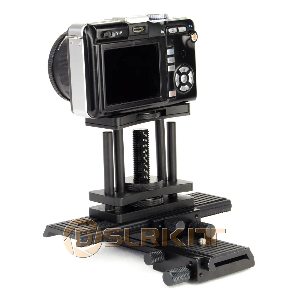 DSLRKIT 6 modo Macro Shot Fuoco Ferroviarie Slider SU Giù destra a sinistra in avanti all\'indietro