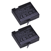 Batamx 2pcs 1450mAh Original Mijia 4k Battery for Xiaomi mijia Mini Sports Action Cameras