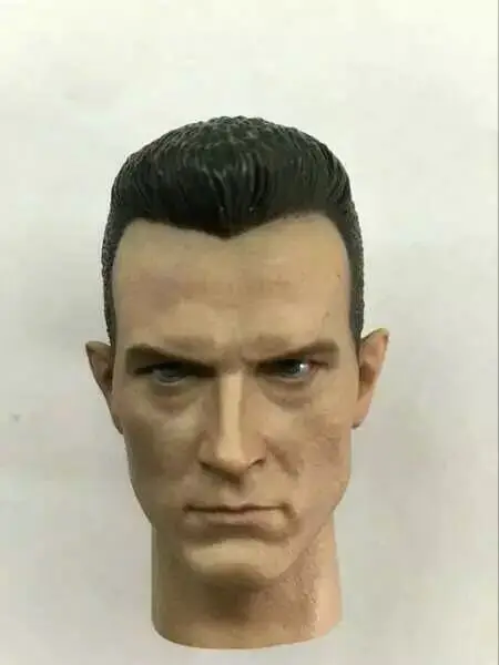 

Custom 1/6 Terminator 2 The Judgement Day T1000 Head Sculpt Robert Patrick Headplay