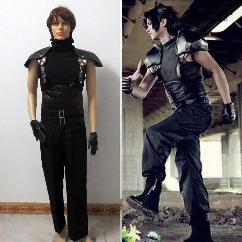 Final Fantasy VII 7 Crisis Core Zack Fair Cosplay Costume Halloween Clothing