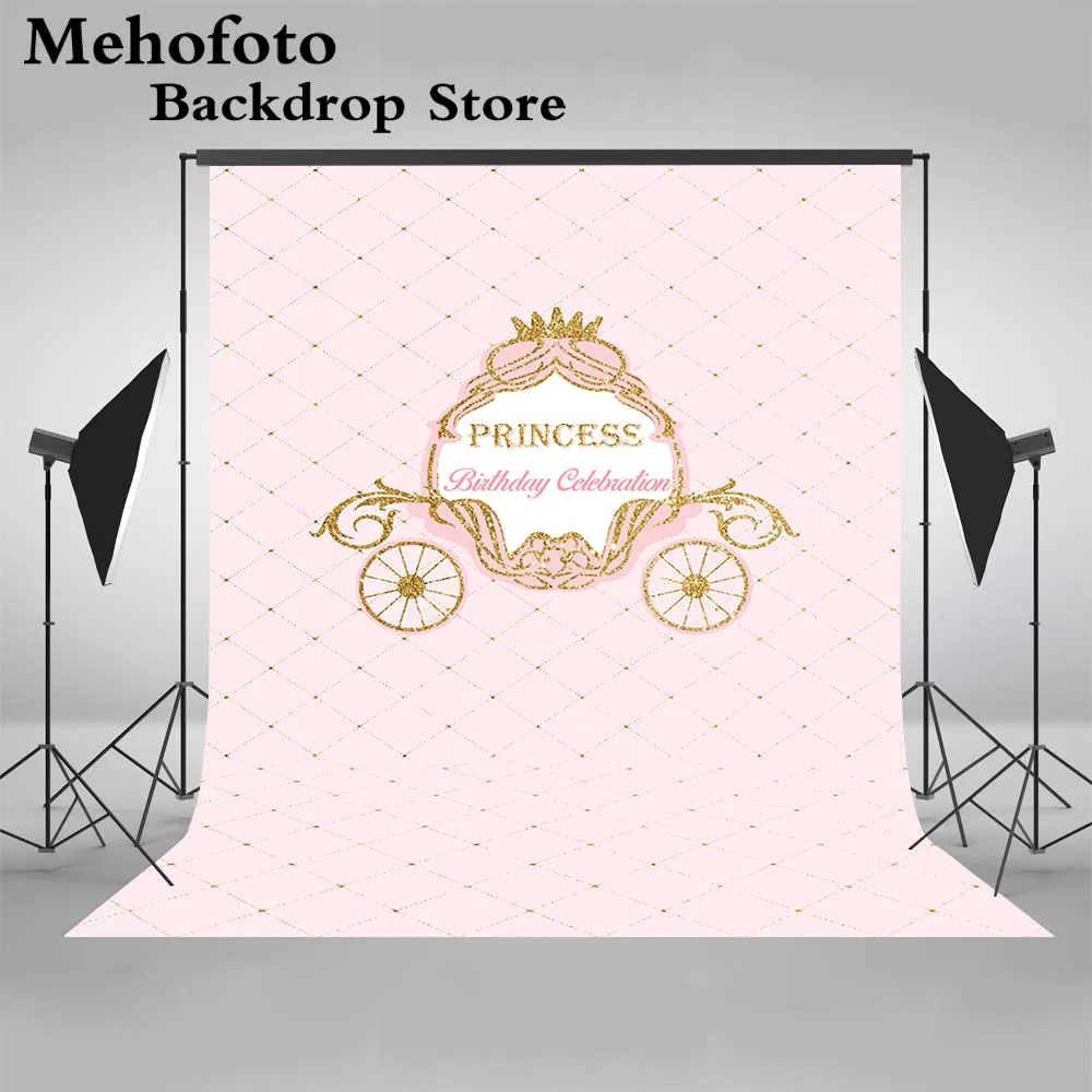 

Princess Photography Backdrops Birthday Celebration Photo Backgrounds Booth Studio MW-342