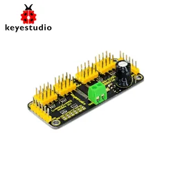 Keyestudio 16-Channel Servo Drive Board with12-BIT PWM-12C Interface PCA9685 for Arduino / Raspberry Pi