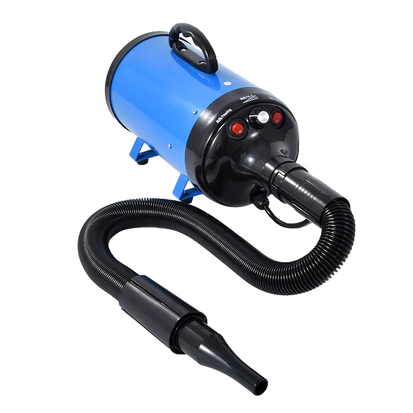 PD-9001 Dog Bathing Water Blower High Power Pet Hair Blower Machine Low Noise Pet Dryer Infinitely Variable Speed Hair Dryer