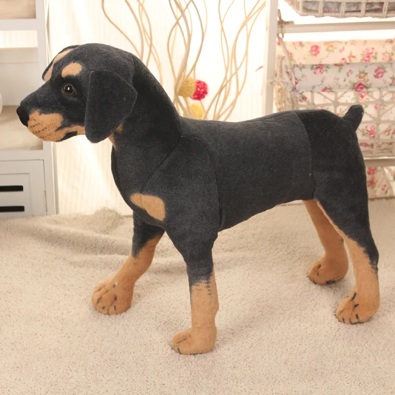 new style about 27x25cm simulation Rottweiler dog plush toy doll Christmas gift w1920