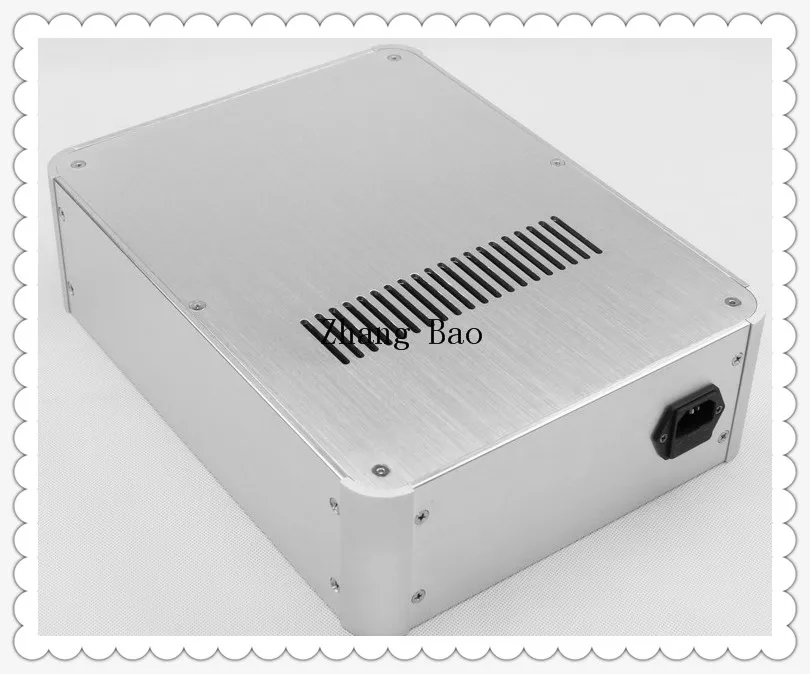 WA73 Aluminum Chassis Enclosure Box Case Shell for Audio Amplifier 323x243x90mm