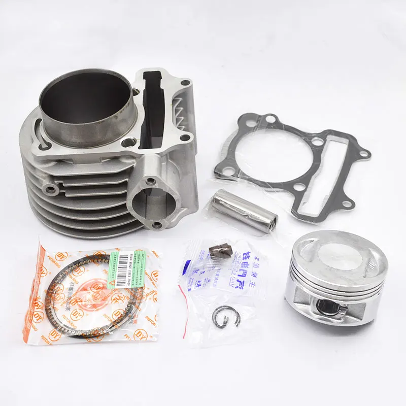 

Motorcycle Cylinder Kit 61mm Bore for Irbis RZR GTS175 GTS 175 161QMK Engine Scooter Moped High Quality