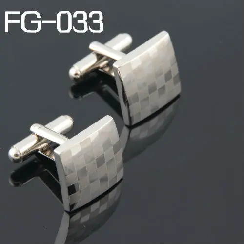 

Men's Cufflinks Free Shipping High Quality Cufflinks For Mens 2014 Cuff Links FG033 Laser