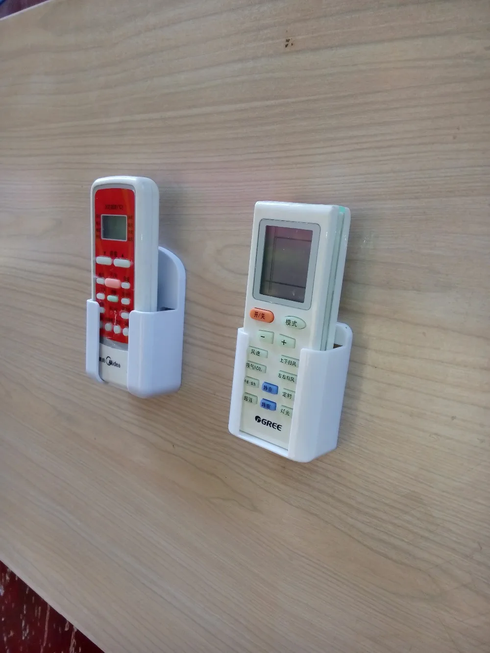 TV DVD 에어컨 벽 마운트 원격 제어 홀더 벽 마운트 46mm * 21mm(1.81in * 0.83in)