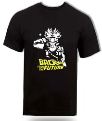 Summer For Man Summer Cotton T-Shirt Fashion Dbz Future Trunks T Shirt, Back To The Future Inspired, Anime  Z T-Shirt