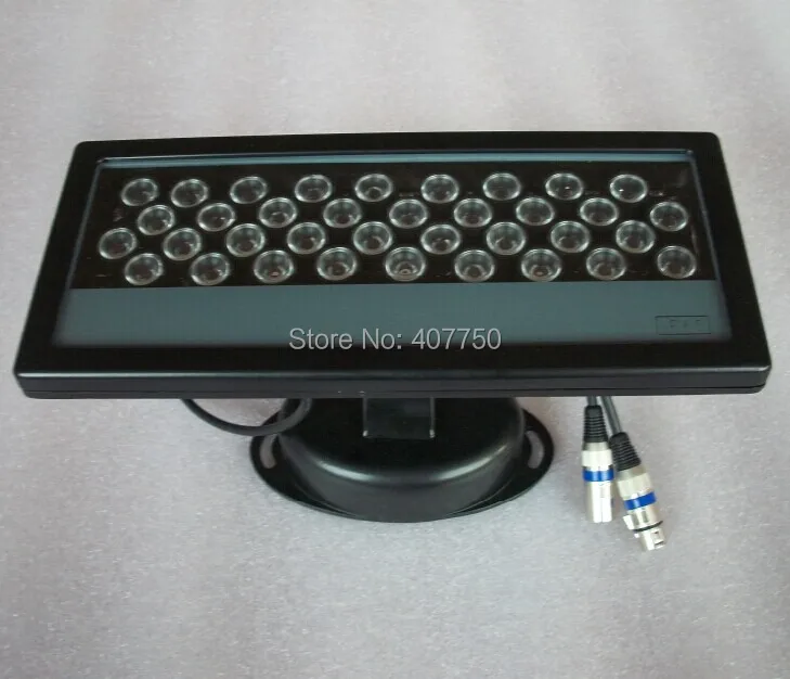 

free shipping to Europe DC24V 36 leds dmx rgb led wall washer 36w led flood light 6pcs/Lot for museums art gallery