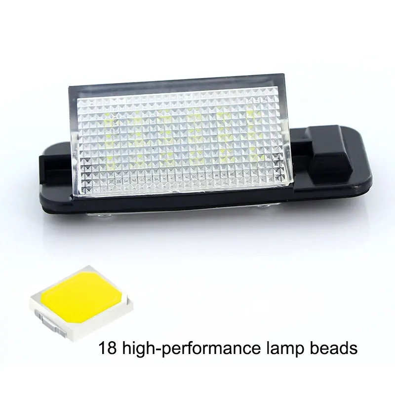 Apmatauto per BMW E36 Led luce targa 18SMD bianco 12v lampadine targa per BMW E36 318i 318is 318ti 325i M3,92-98