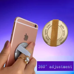 SIANCS Round Finger Sling Grip Elastic Band Strap for iPhonexs huawei Samsung Tablet Pad Universal Phone Holder Stand