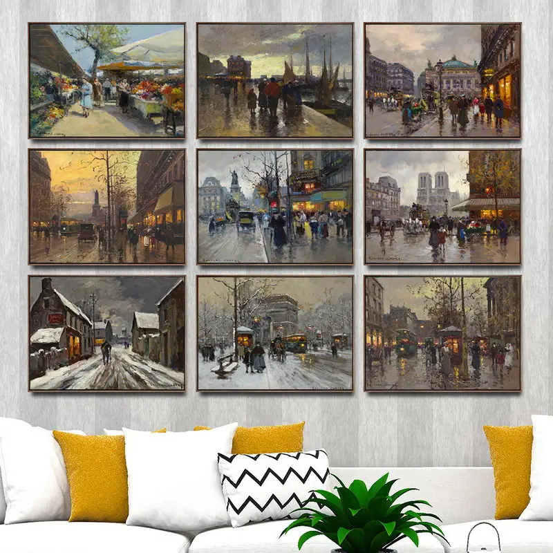 Home Decoration Art Wall Pictures Fro Living Room Poster Print Canvas Paintings French Edouard Leon Cortes 5