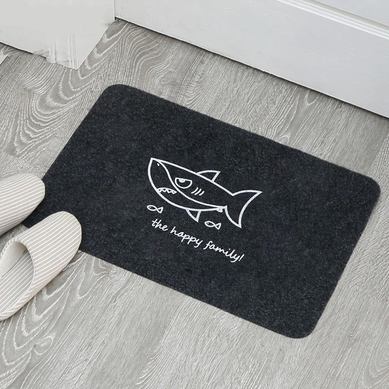 1PCS Short Mat Doormat Non-Slip Kitchen Carpet/Bath Mat Home Entrance Floor Mat Hallway Rugs Waterproof Kitchen Floor Mat