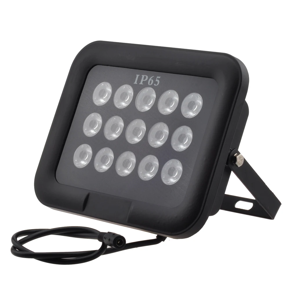 Mới Camera Quan Sát Đèn LED 15IR Hồng Ngoại Array Đèn Chiếu Sáng Cảm Ứng Hồng Ngoại IP65 850nm Kim Loại Chống Thấm Nước Tầm Nhìn Ban Đêm Camera Quan Sát Lấp Đầy Ánh Sáng Cho Camera Quan Sát