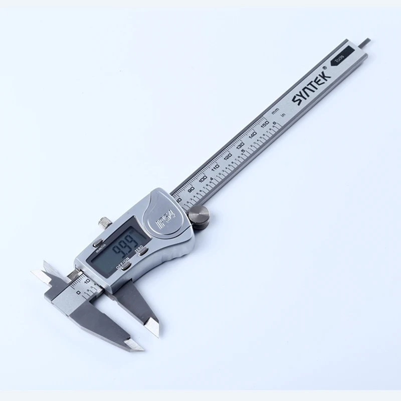 150mm 6Inch Electronic Vernier Caliper IP54 Waterproof Stainless Steel Digital Caliper Resolution 0.01mm Measuring Tool With Box