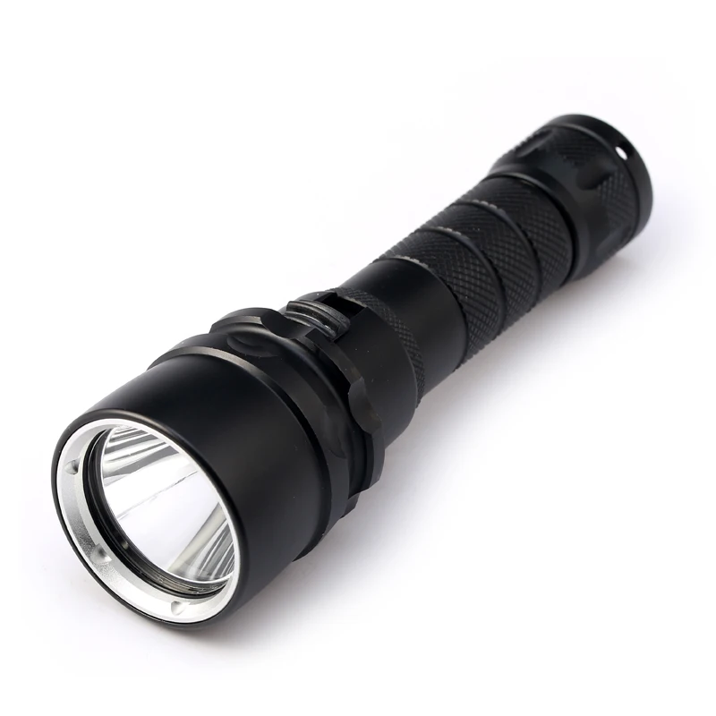 100% Professional Scuba Diving Flashlight L2 Dive 200M Underwater Searchlight Torch LED Dive Lantern Lamp use 18650