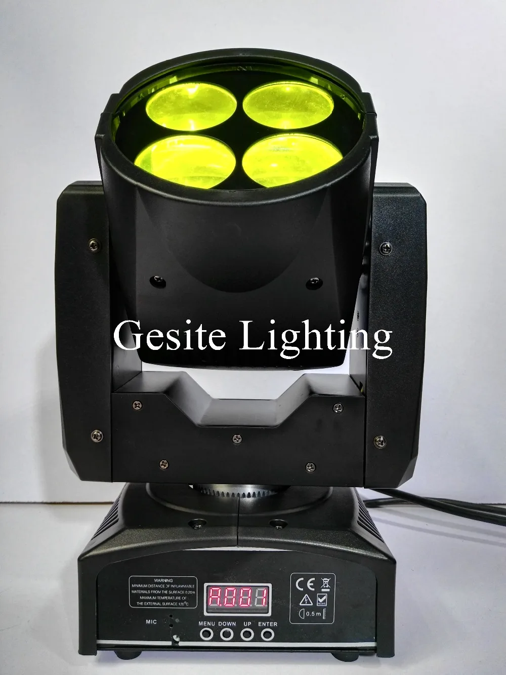 

4PCS/LOT LED stage effect light 4x10W RGBW 4in1 super beam led moving head light gresty lighting 4X10W mini super