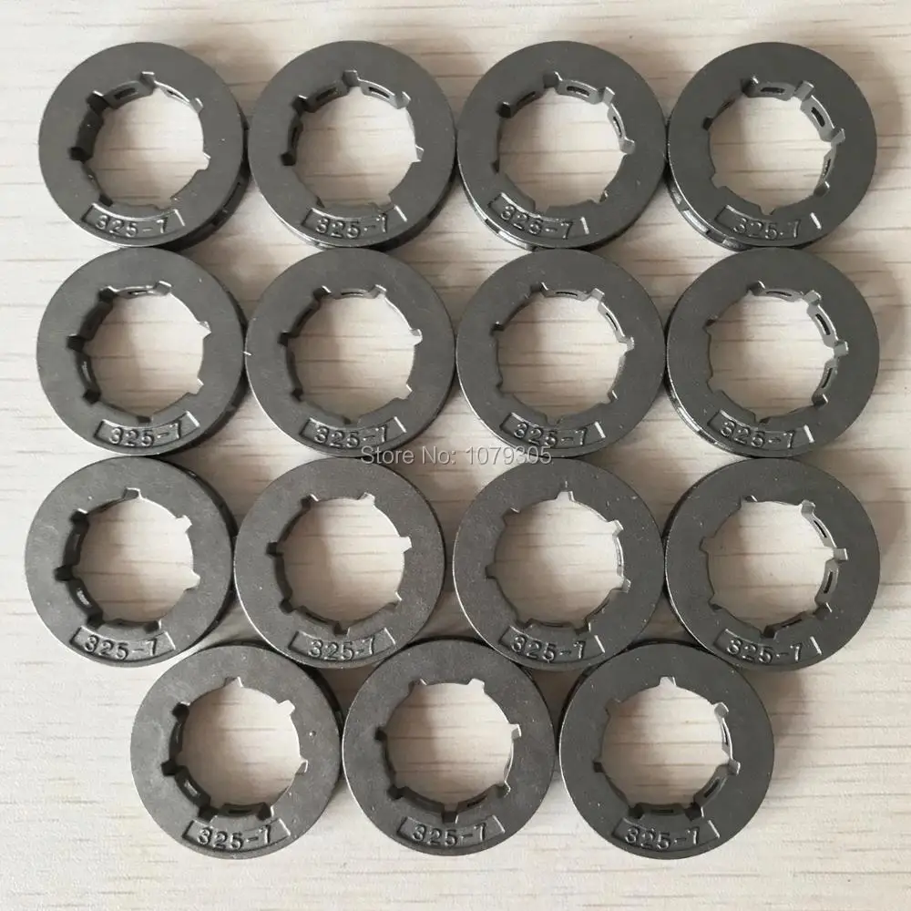 15PCS Chainsaw sprocket rim 325-7 Teeth for 4500 5200 5800 Clutch Drum